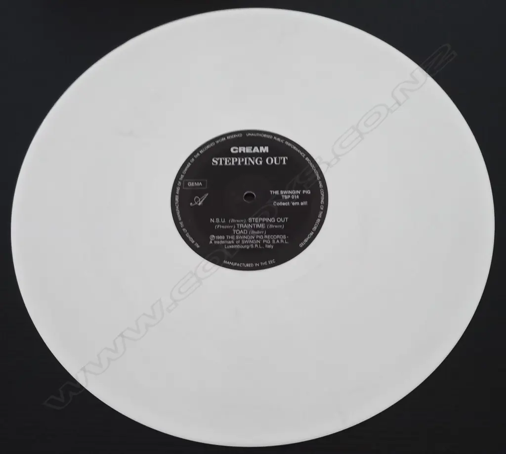 Cream (2), Stepping Out (White vinyl) Image 1++